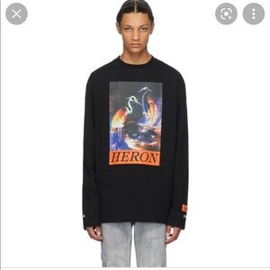Black Heron Times Long Sleeve T-Shirt